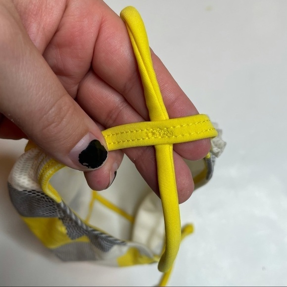 Billabong Plaid Bikini Bottom Small - Picture 6 of 6